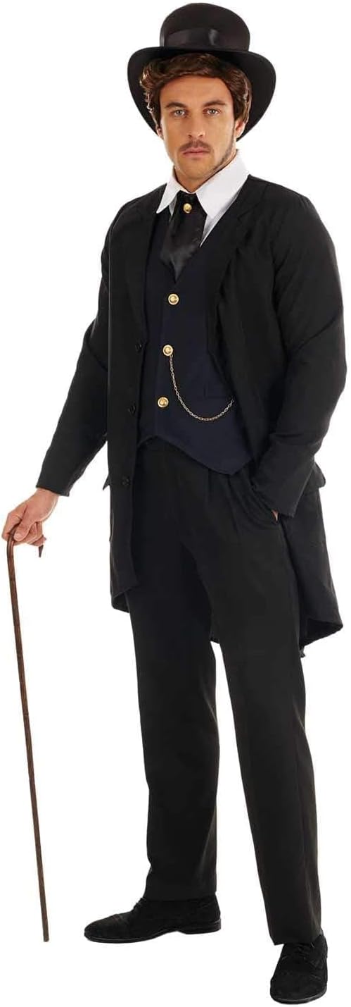 Mens Victorian Suit with Tailcoat