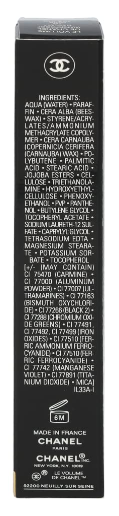 LE VOLUME DE CHANEL Waterproof Mascara Noir #10 New in Box (Noir)