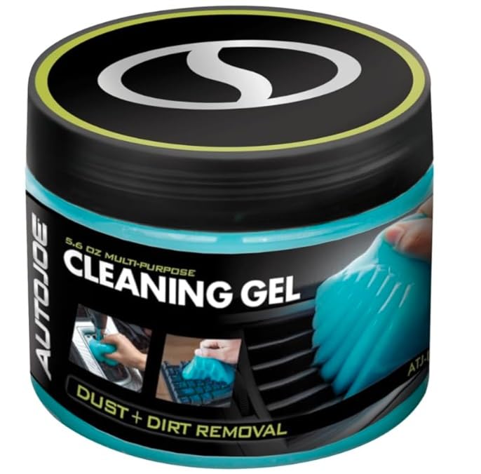 Auto Joe ATJ-DCG1-1PK Car Cleaning Gel, Automotive Dust Car Crevice Cleaner, Slime Auto Air Vent and Interior Detail Removal, Car Putty and Keyboard Cleaner, One Pack…
