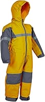 Vista 9 de OAKI Traje de Lluvia y Sendero - El Mejor Traje de Lluvia para Niños y Niñas Pequeñas - Overol de Lluvia Muddy Buddy Perfecto para Niños Pequeños