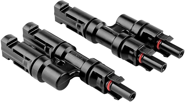 Renogy Solar Y Branch Connector MMF+FFM for Solar Panels, Waterproof 1Pair