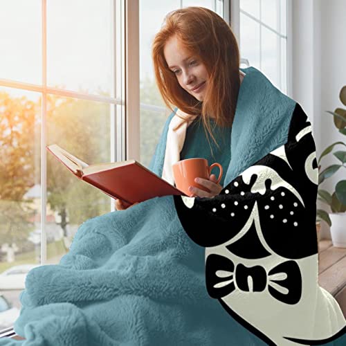 Couverture polaire bouledogue douce pour lit et canapé - 7