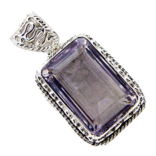 Pendentif améthyste anti-stress argent 925 pour retrouver le calme
