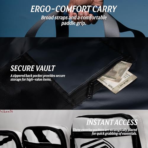 Image of Hundred Magnum Kit Bag | Large Capacity | Tough Polyester Build | Multi-Compartment Storage | Shoe Section | Comfortable Carry |Spacious Sports & Travel Gear Bag |Durable Material