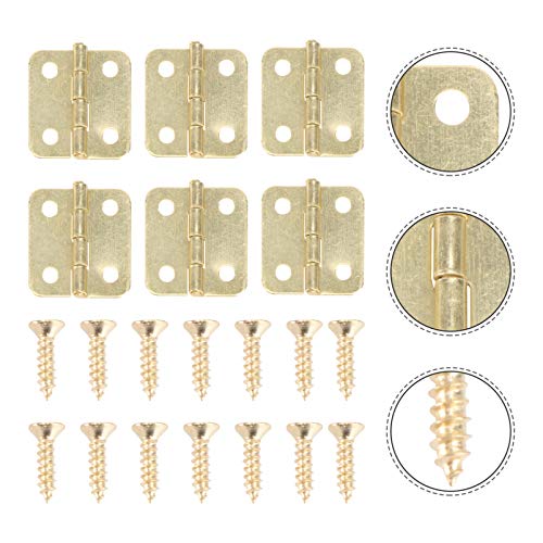 EXCEART Mortise Dobradiça de Mola 20Pcs Heavy Duty Automática Auto Fechamento Dobradiças de Mola de