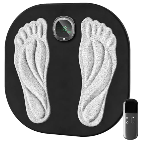 Appareil de massage électrique des pieds avec télécommande, soulage les engourdissements, les picotements et les douleurs nerveuses, favorise la circulation sanguine, réduit les douleurs musculaires