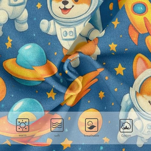 Joisal Cute Cartoon Corgis Astronauts Girls Underwear Toddler 2t Cotton Cute Panties Girl Florals Briefs Kids Undies3