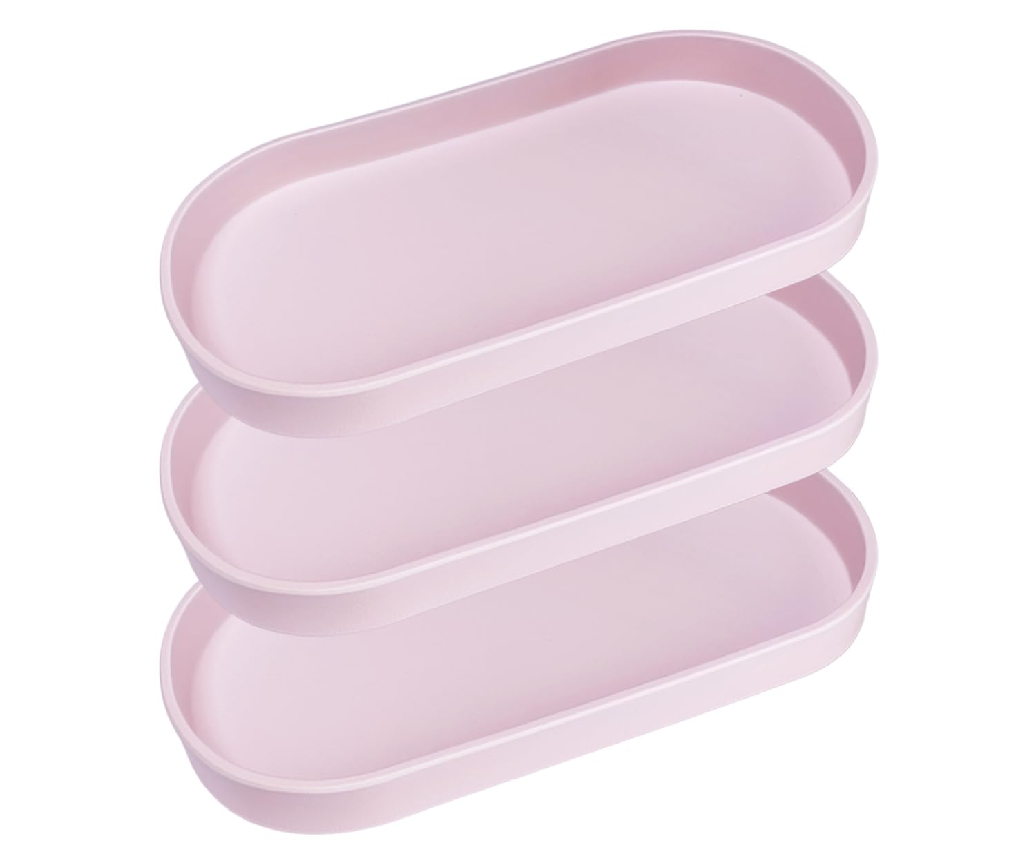 Muiltvoe Green Small Tray (10 inch), Oval Tray for Kitchen Counter, Bathtub Bathroom Vanity Items, Countertop Organizer, Coffee Accessory, Bar, Serving Seasoning, Salt and Pepper, Soap, Perfume.