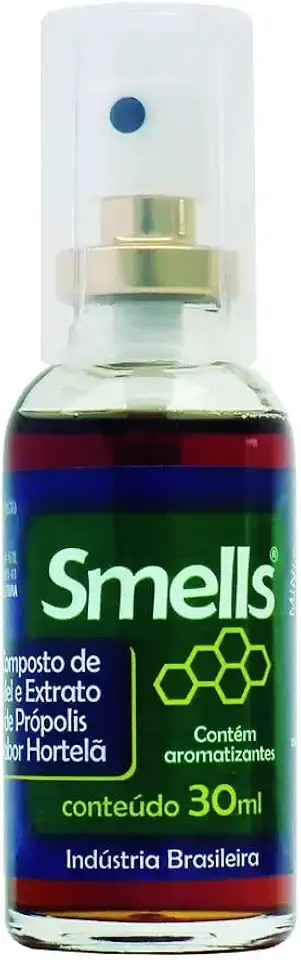 Smells Spray De Mel Própolis E Hortelã 30 Ml