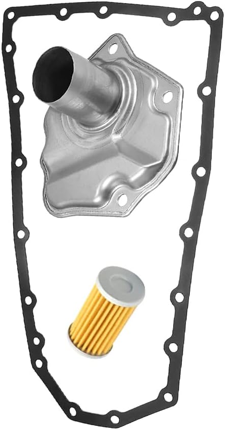 Riloer 1 Set 31728-29X0A, Car Transmission Filter Oil Pan Gasket Set, 2016-2019 Compatible with Infiniti QX60 Compatible with Nissan ALTIMA MAXIMA JUKE PATHFINDER QUEST MURANO