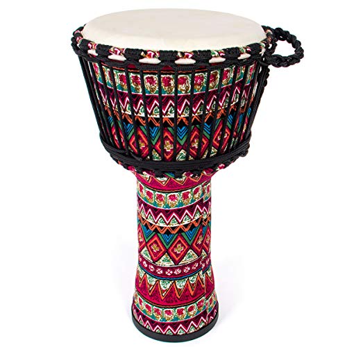 Djembé africain AKLOT léger en ABS : résolvez le problème du poids pour apprendre la percussion