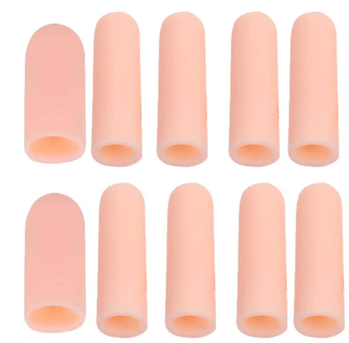 10 Stück Fingerschutz Fingerschutz Fingerschutz aus Silikon gegen Blasen ideal zum Schutz der Trigger-Finger