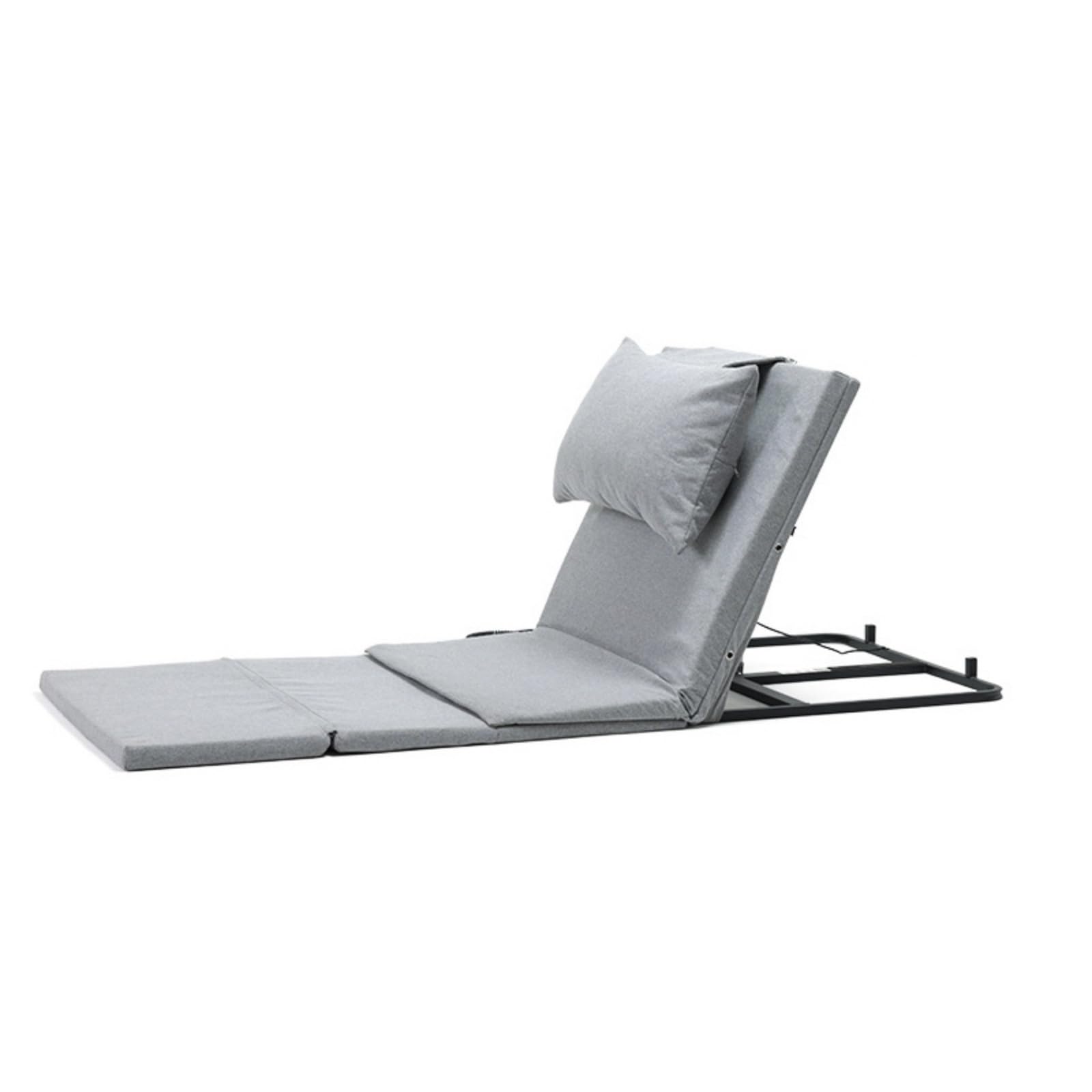 Respaldo de Cama eléctrico, Elevador de Almohadas médico portátil, colchón de enfermería eléctrico, Ayuda para Sentarse y levantarse, Soporte para Cuello y Lumbar(Extended,85cm)