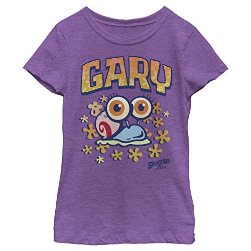 Fifth Sun Spongebob Squarepants Baby Gary Girls Short Sleeve Tee Shirt