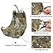 Tactical Helmet camo Cover for Fast Helmet in Size M/L, Paintball Shooting Gear - 500D Nylon -Without Helmet(camo)