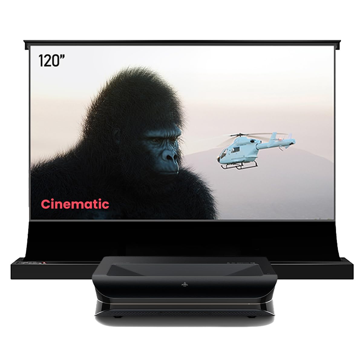 Awol Vision Ltv 3000 Pro With 120 Motorized Floor Rising | Desertcart  Seychelles