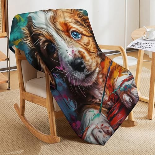 Manta de forro polar para perros que protege el sofá de pelos y frío 5