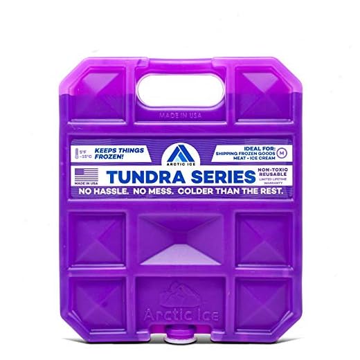 Arctic Ice Tundra Series Reusable Ice Pack for Coolers, Lunch Boxes, Camping, Fishing, Hunting and More, Freezes at 5F - XX-L (10 LBS)