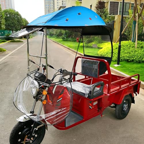 Funda para triciclo de adulto impermeable de tres ruedas contra lluvia