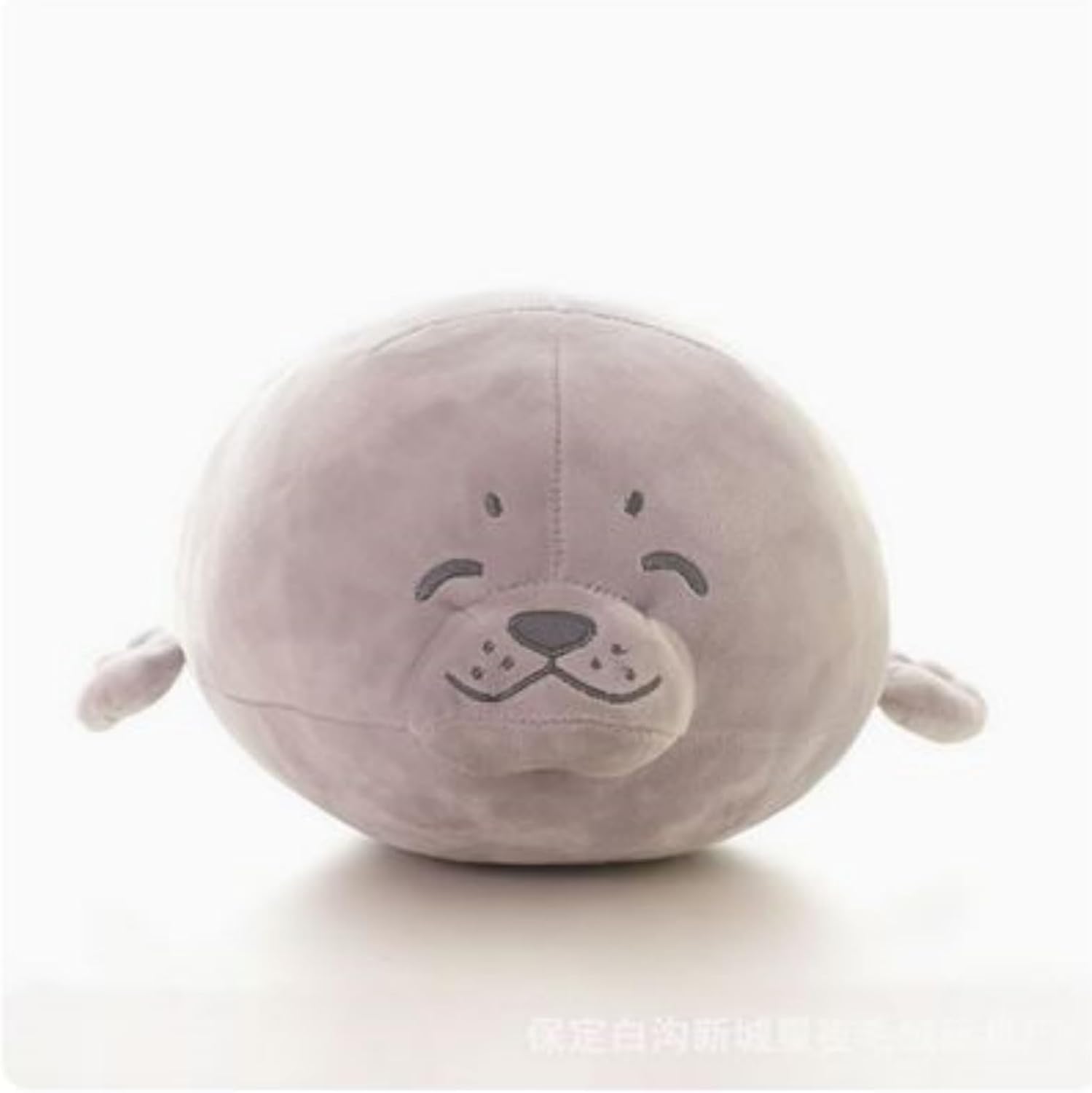 Seal Pillow, Chubby Seal Plush Pillow Stuffed Cotton Plushies Animal Toy Cute Ocean Pillow for Bed Sofa, Kids Gifts for Birthday,Valentine,Christmas 15.7" (Grey) - Image 4