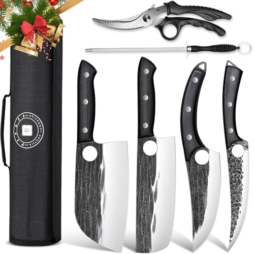 TIVOLI 7Pcs BBQ Knife & Tool Set