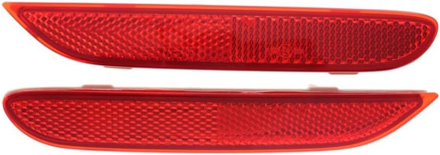 For Nissan Altima 2019-2024 Reflector Driver and Passenger Side | Pair | Rear | CAPA | Replacement For NI1184101, NI1185101 | 26565-JJ90A, 26560-JJ90A