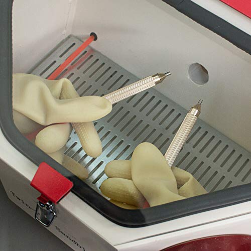 Aries Outlets Usa Dental Lab Equipment Twin-Pen Sandblaster Electric Sand Blasting Machine #TOP7