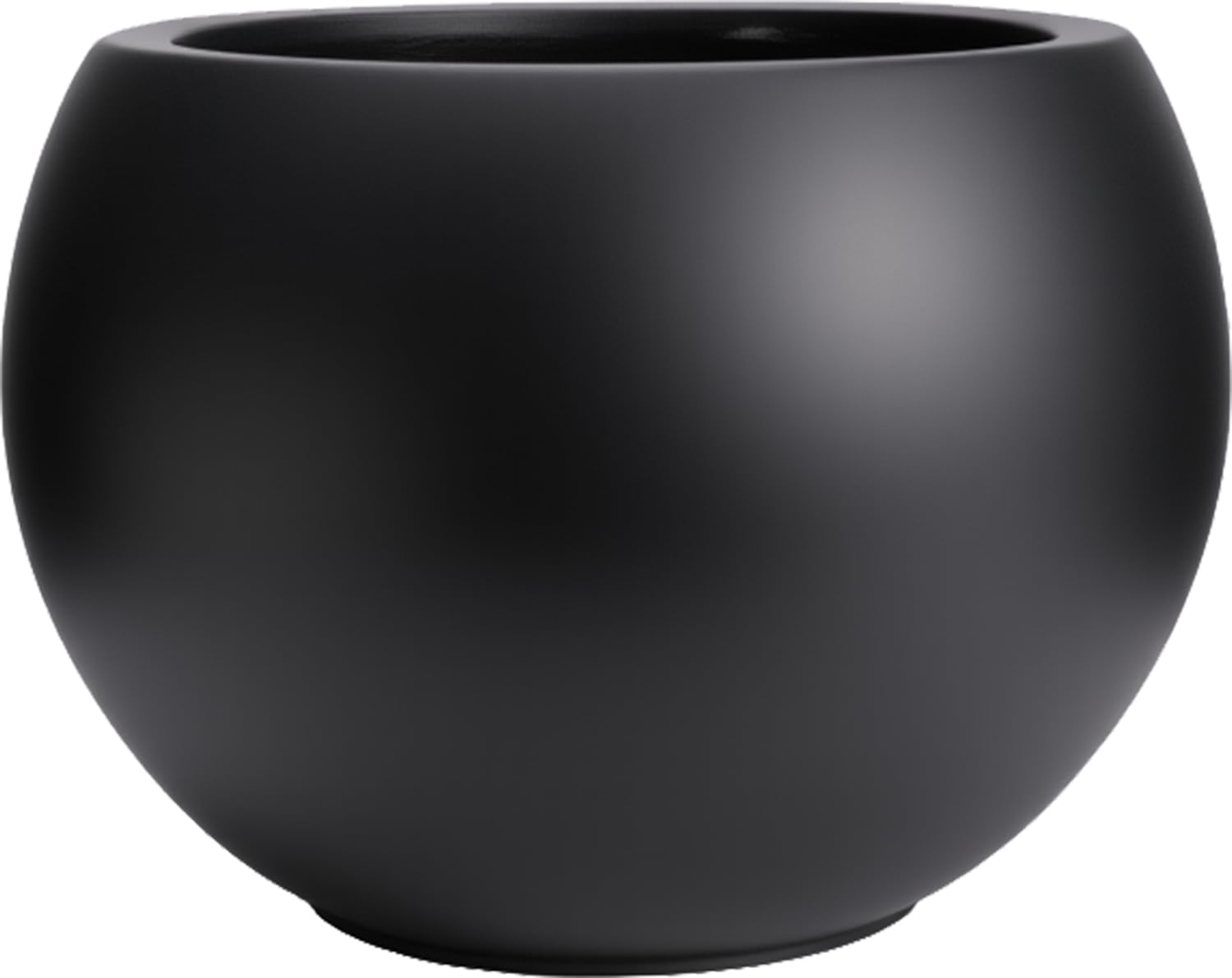 Panlaolao 10 H x 14 Dia Round Fiberstone Planter