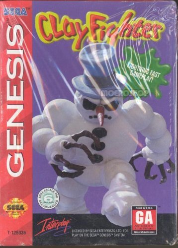 Clay fighter - Sega Genesis (Renewed)