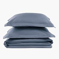 Vista 10 de PeachSkinSheets Juego de fundas de edredón de 1500 hilos de nivel de suavidad suaves y frescas Tamaño King/Cali King - Rojo terciopelo