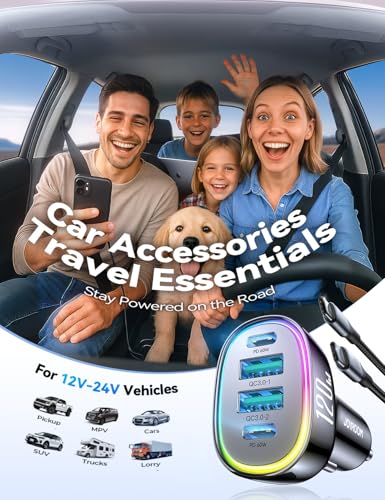 120W for iPhone 17 Pro Max Car Charger - image 6