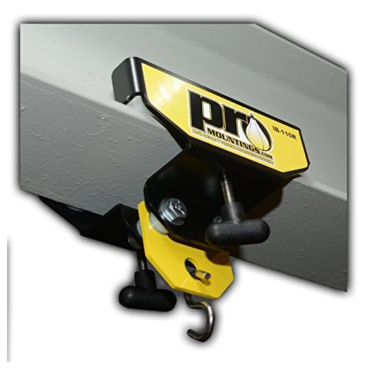 PRO Mountings I Beam Roller Mounting for Heavy Bag: 4.5" to 7" Wide I-Beam (4.5")