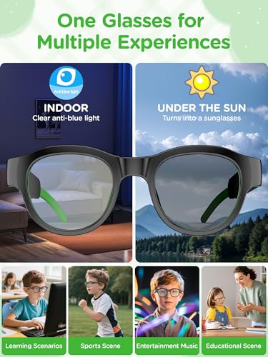 Smart Bluetooth Glasses for Kids with Blue Light Protection - Image 6