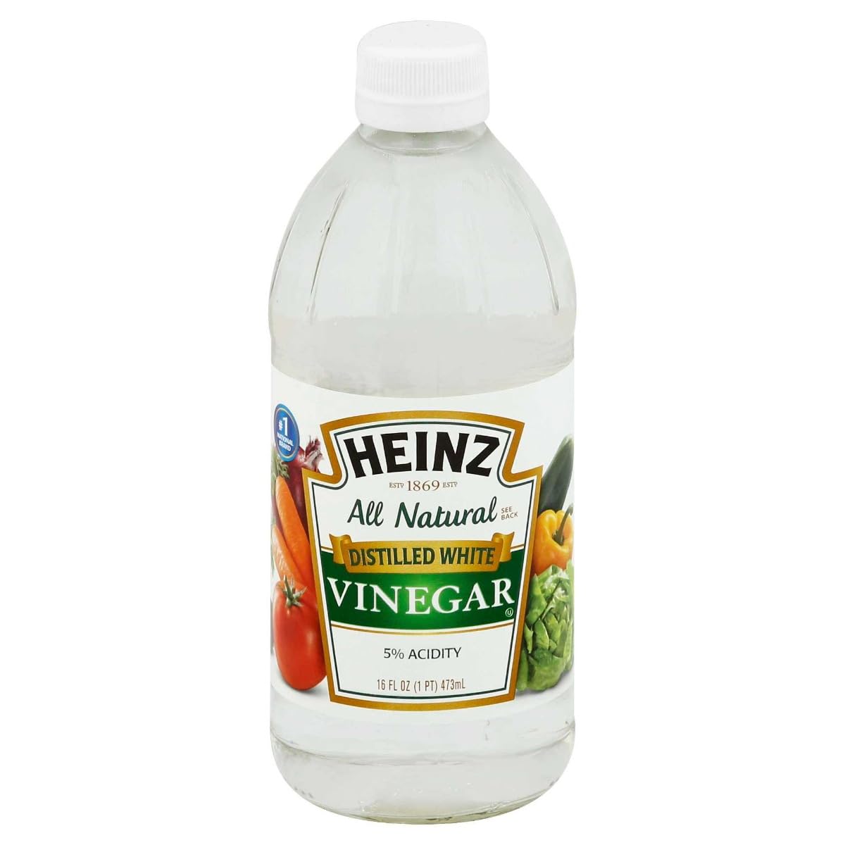 White Vinegar, 16 Ounce -- 12 Case