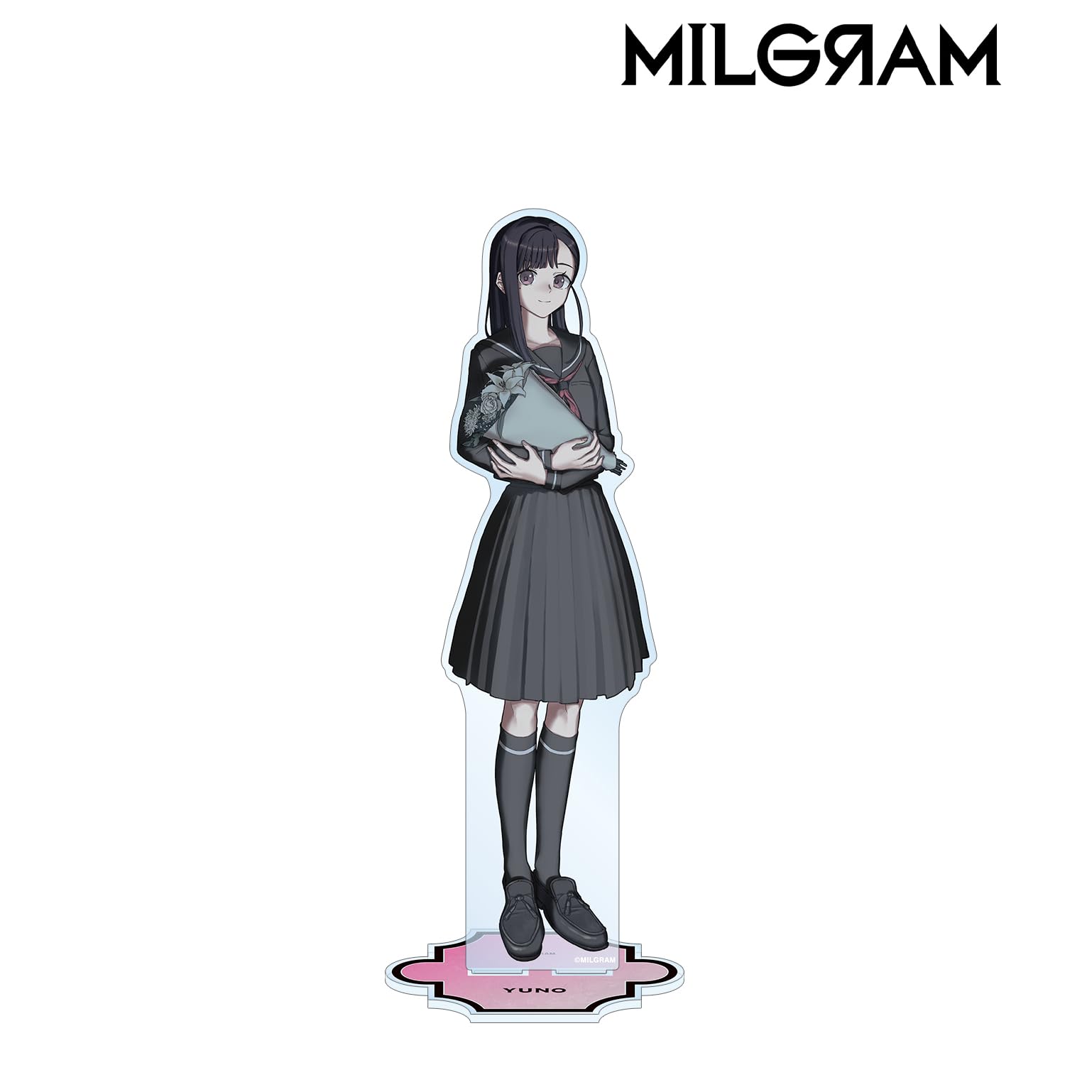 【非売品】「ミルグラム MILGRAM キャラファイングラフ ユノ」複製原画 16064-4430-