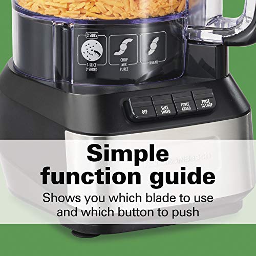 Hamilton Beach Stack & Snap Food Processor, 12 Cup Capacity, R70727 (Renewed) by Hamilton Beach - Used condition - Image 6