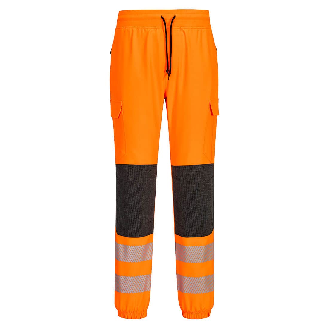 Portwest - Pantalon de Travail Confortable Haute visibilité Flexi Classe 2 KX3 S - Orange