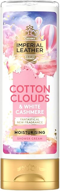 Imperial Leather Moisturising Cotton Clouds Shower Cream, 250ml
