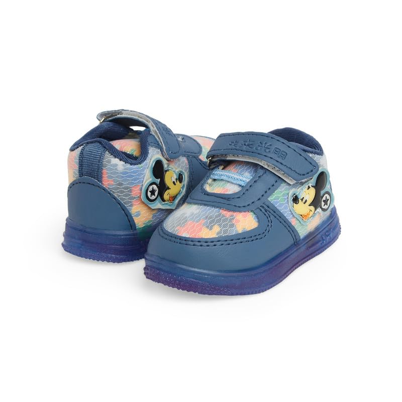 CHIU Micky Applique Detailed Strip Closure LED Shoes 6 511oJi+XnjL