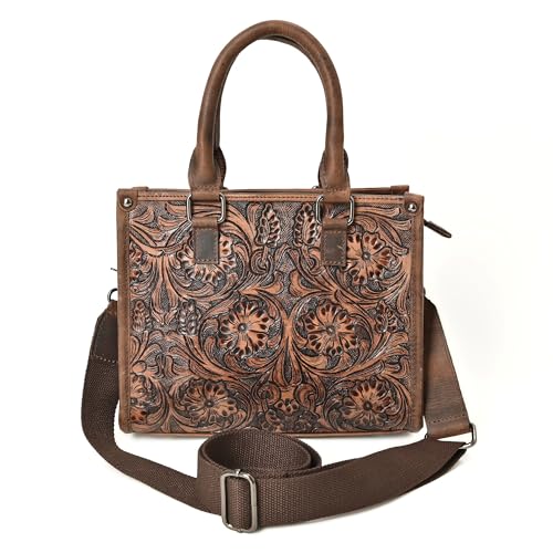 Bolso Tote de Cuero para Mujer con Correa Ajustable miniatura 1