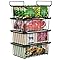 Amazon.com: iSPECLE Freezer Organizer Bins - 4 Pack Stackable Deep ...