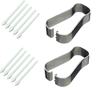 2 Pack S21 Ultra Pen Tip S7fe Stylus Tips Replacement Tab S6 Lite S7 Pen Tips Tab S8 Pen Nib with Tweezer for Samsung S22 Ultra Pen Tips (White-2 Pack)