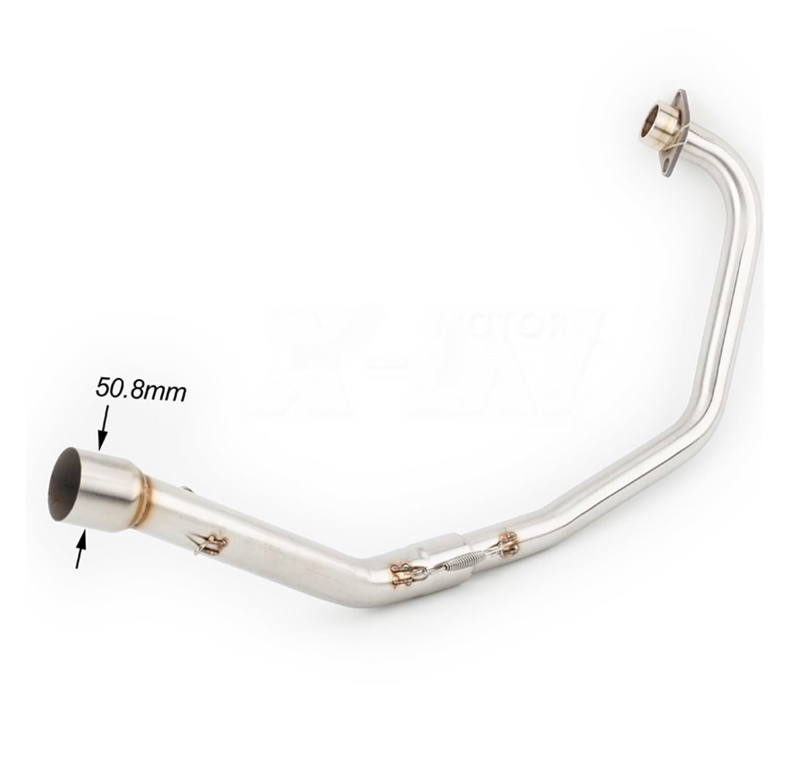 Moto Tubo Scarico Per Keeway RKS 125 Sport 2012 2013 2014 2015 2016 2017 RKS125 Per La Per Fuga Silenziatore Di Scarico Moto Collegamento Tubo Silenziatore
