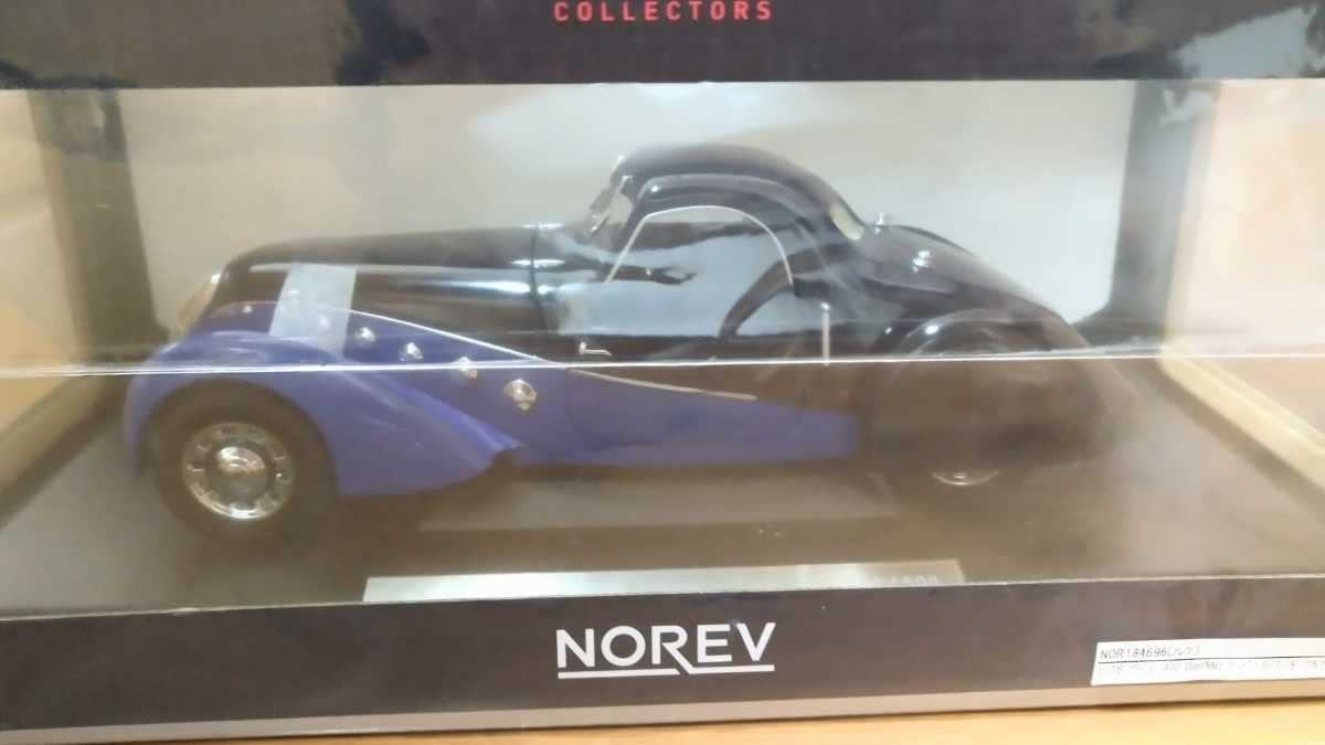 Amazon.co.jp: ノレブ 1/18 プジョー 302 Darl Mat クーペ 1937 ダーク  