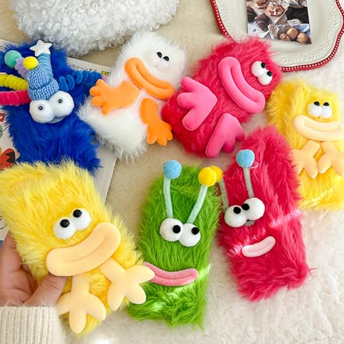Image of TFTSR Crazy Funny Fuzzy Silly Socks for Kids Women,Girls Fluffy Slipper Novelty Fun Socks,Boy Men Cute Cozy Soft Animal Socks