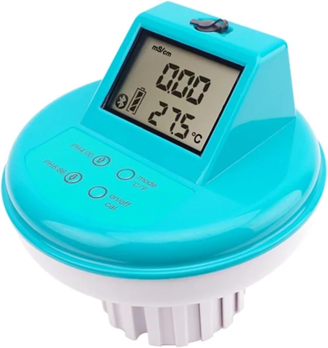 Water Test Meter, Digital Water Tester EC Temp ORP PH Meter 4 in 1 Quality Conductivity for Aquariums Pools Aquaculture APP Data Readings