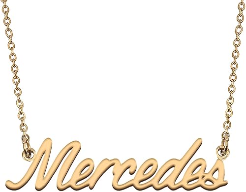 HUAN XUN Joyas personalizadas con dije inicial personalizado para mujeres y niñas