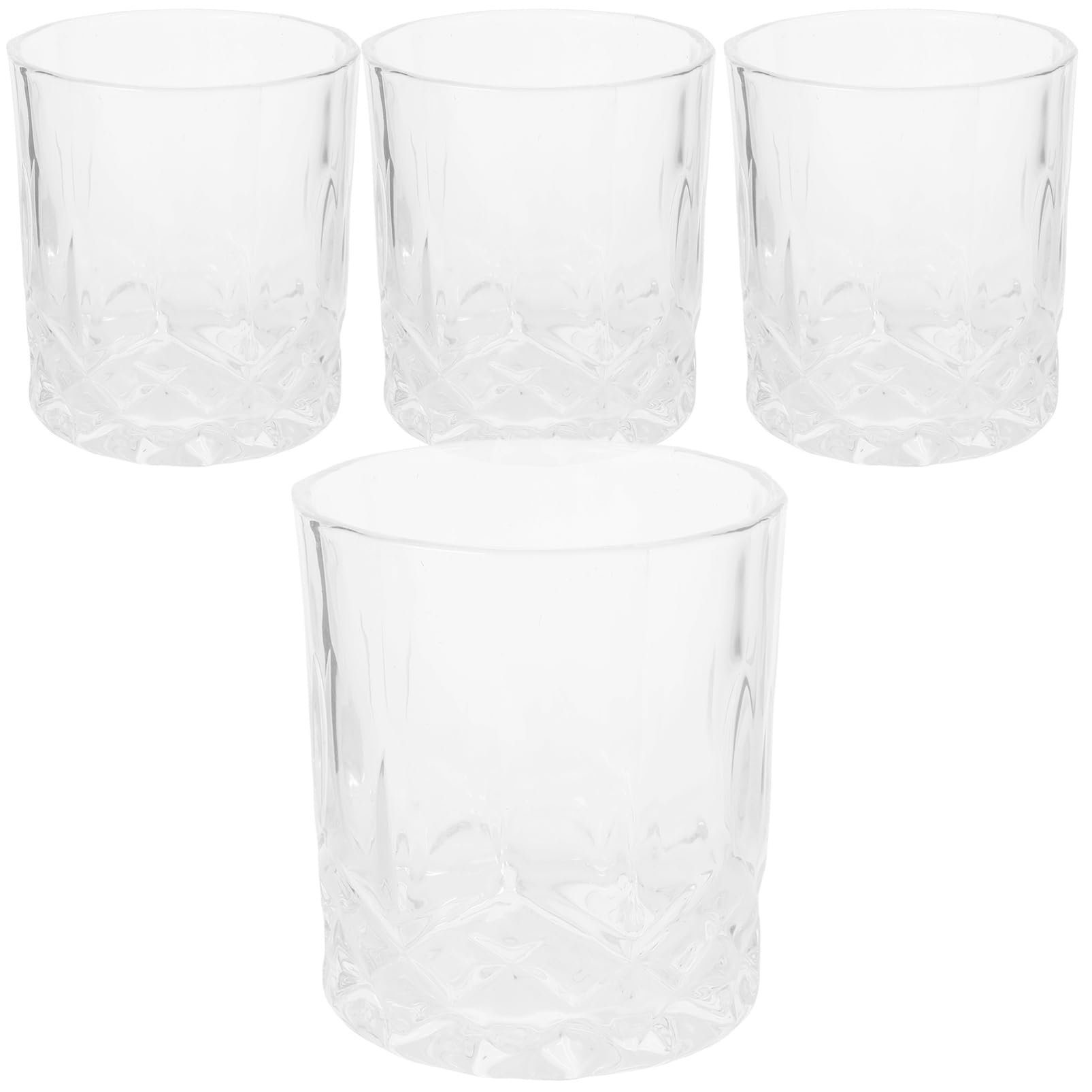 Verres à whisky et vin de fête | Lot de 4 verres polyvalents pour la maison