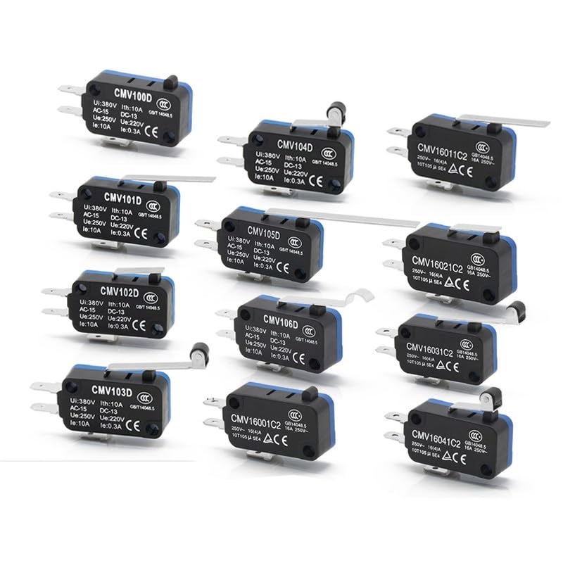 Interruptor CM106D evita colisiones mecánicas con límite de recorrido pequeño y retorno automático