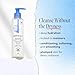 Derma E Hydrating Gentle Cleanser with Hyaluronic Acid – Moisturizing Facial Cleanser Tones, Moisturizes & Improves Skin Texture – Gently Exfoliating Face Wash, 6 fl oz
